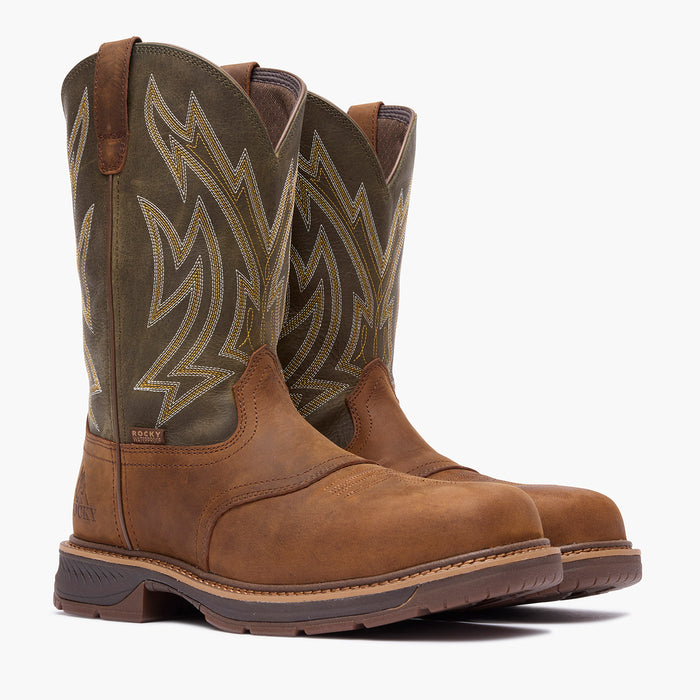 Rocky Ride LTE Carbon Toe Western Boot