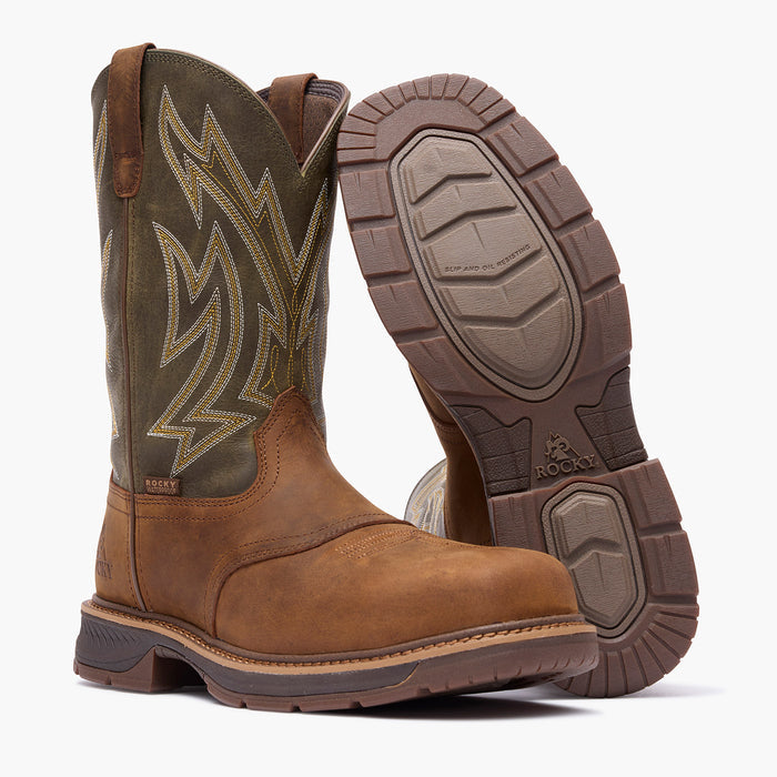 Rocky Ride LTE Carbon Toe Western Boot