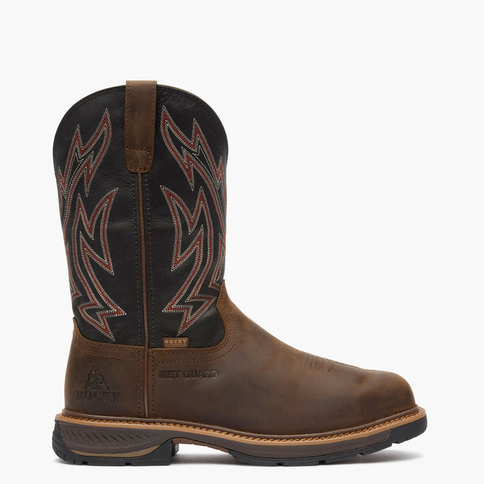 Rocky Ride LTE MET Guard Western Boot
