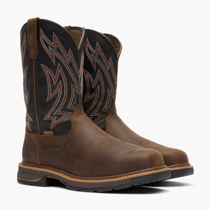 Rocky Ride LTE MET Guard Western Boot