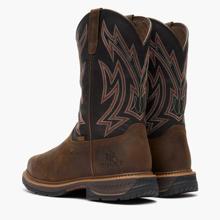 Rocky Ride LTE MET Guard Western Boot