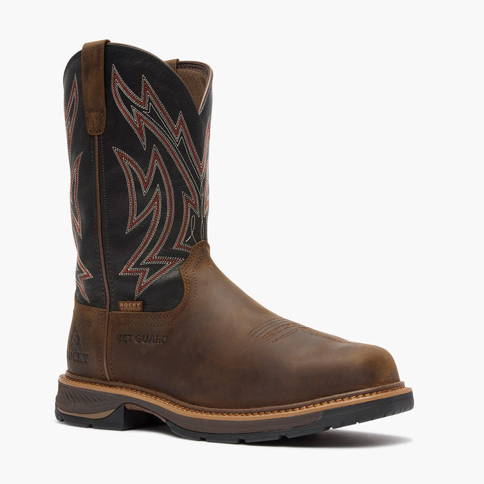 Rocky Ride LTE MET Guard Western Boot