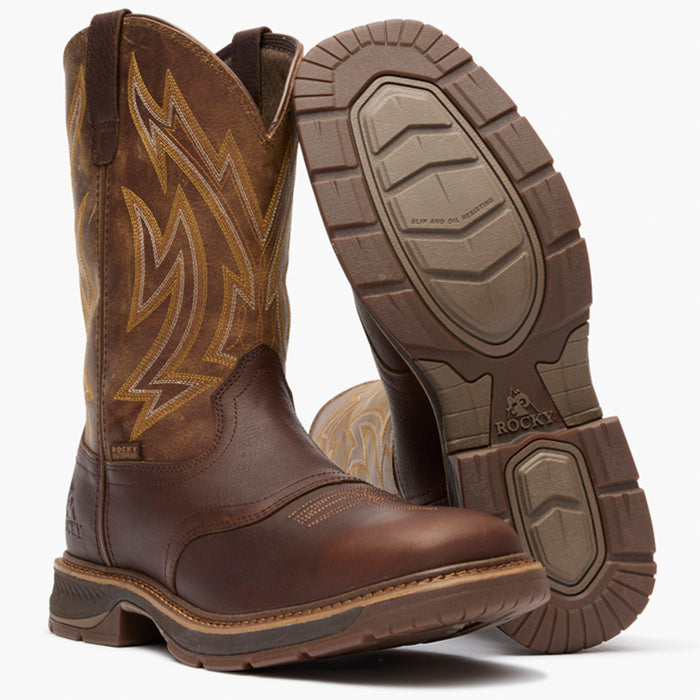 Rocky Ride LTE Waterproof Western Boot