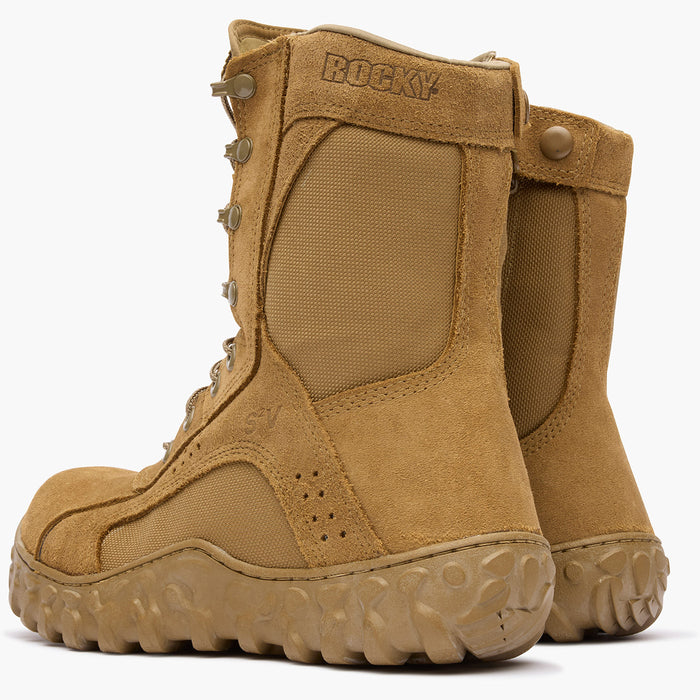Rocky S2V Side Zip Composite Toe Tactical Military Boot - doubleheel