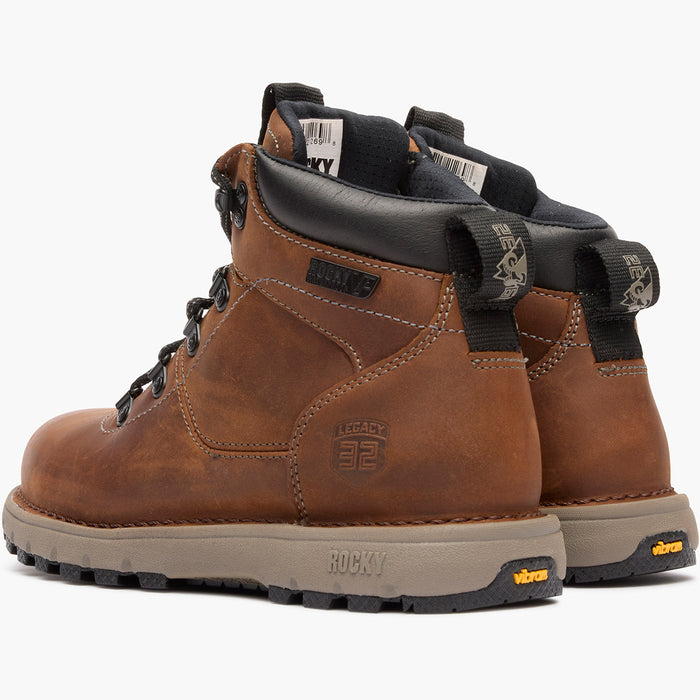 Rocky Women's Legacy 32 Composite Toe Waterproof Work Boot - doubleheel