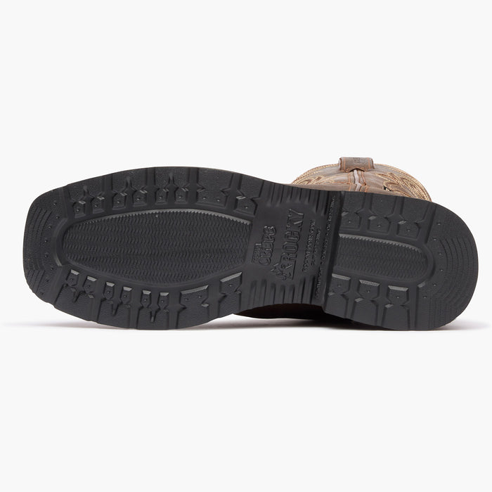 "Rocky Women's MonoCrepe 11" Steel Toe Western Boot - outsole"