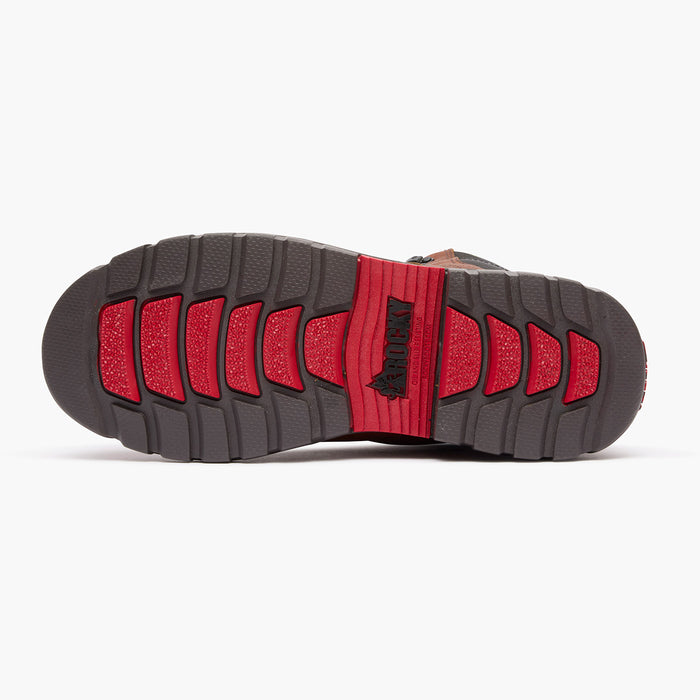 ""Rocky Worksmart 8"" Waterproof Composite Toe Work Boot" - outsole"