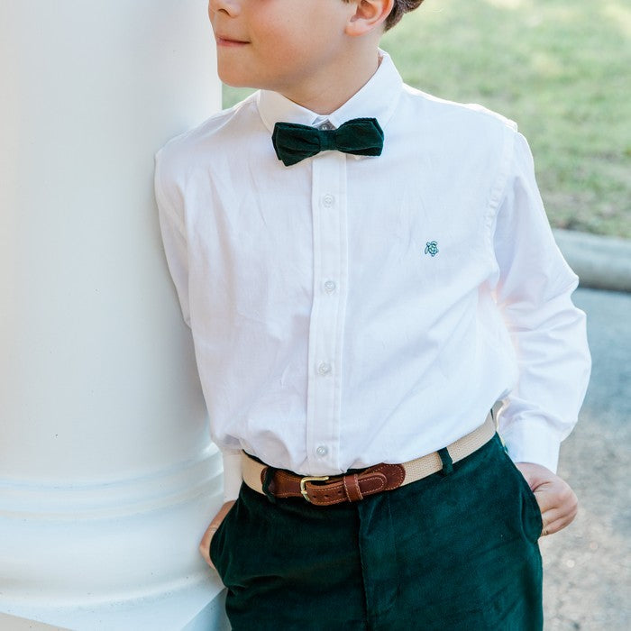 Roscoe Button Down - White Oxford