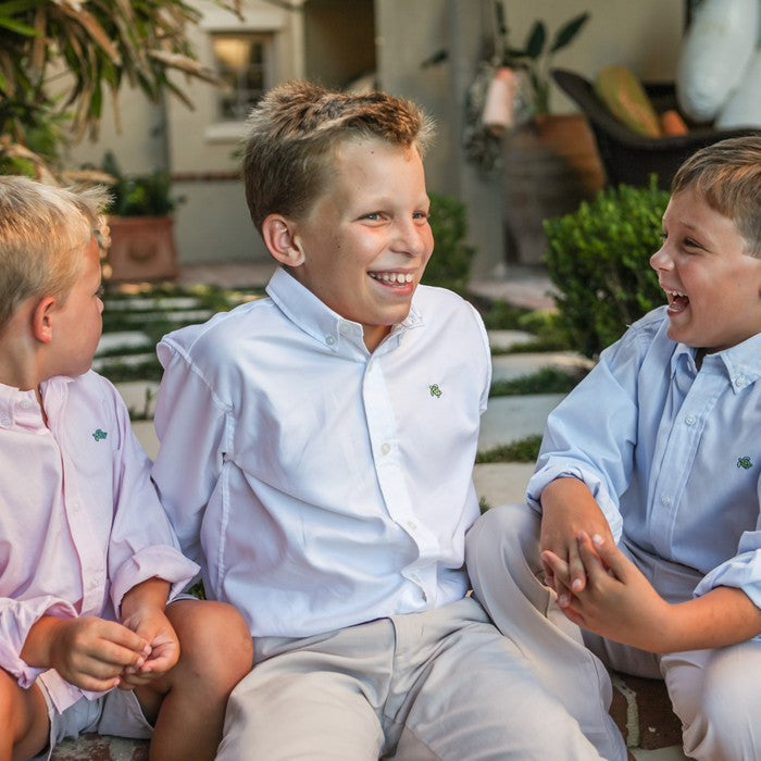 Roscoe Button Down - White Oxford