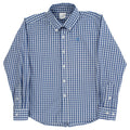 Roscoe Button Down Shirt - Blue Check