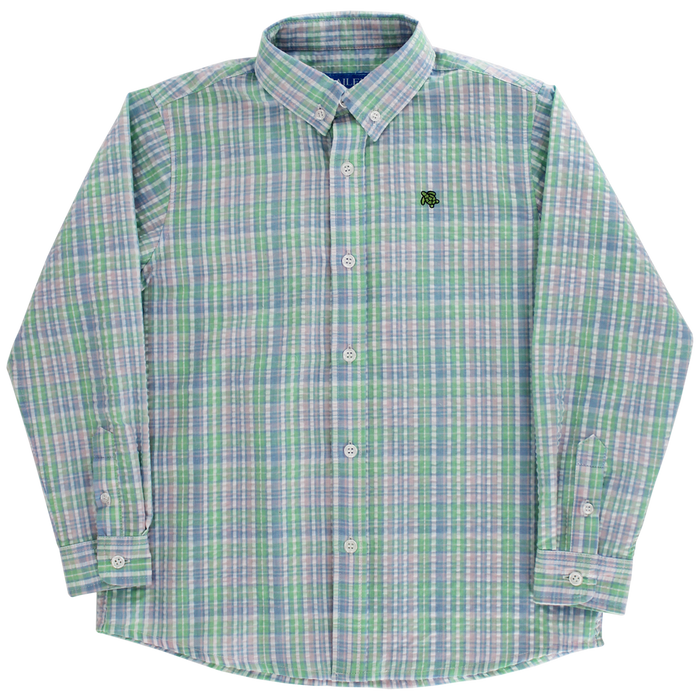Roscoe Button Down Shirt - Canterbury Seersucker