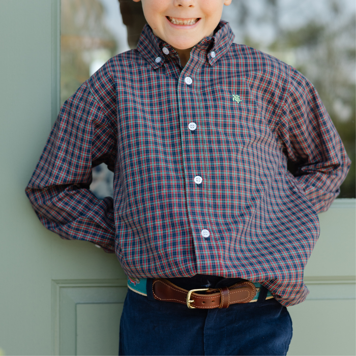 Roscoe Button Down Shirt - Durham Plaid