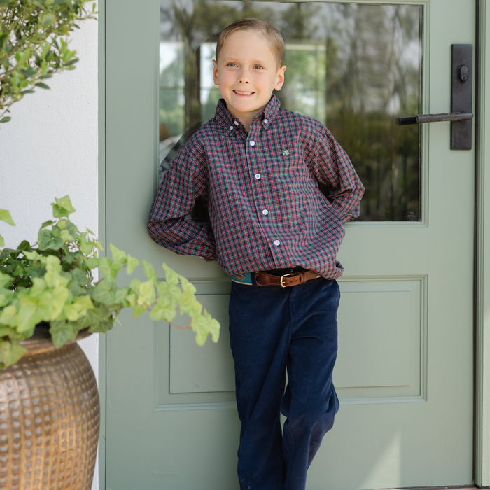 Roscoe Button Down Shirt - Durham Plaid