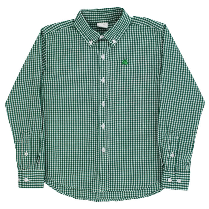 Roscoe Button Down Shirt - Kelly Check