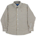 Roscoe Button Down Shirt - Pecan Plaid