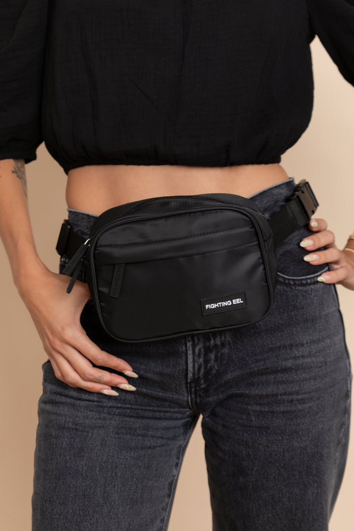 Rue Side Pouch - Black