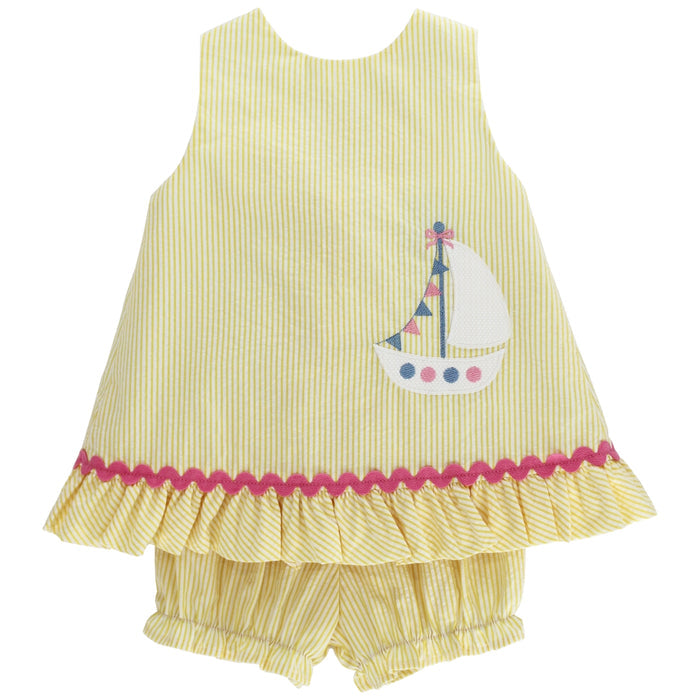 Sail Away - Angel Dress Tie with Bloomer