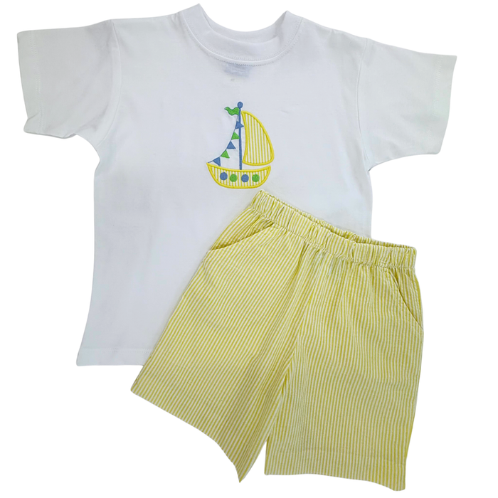 Sail Away - Boys Short Set