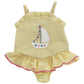 Sail Away - One Piece Swimsuit with Ruffle