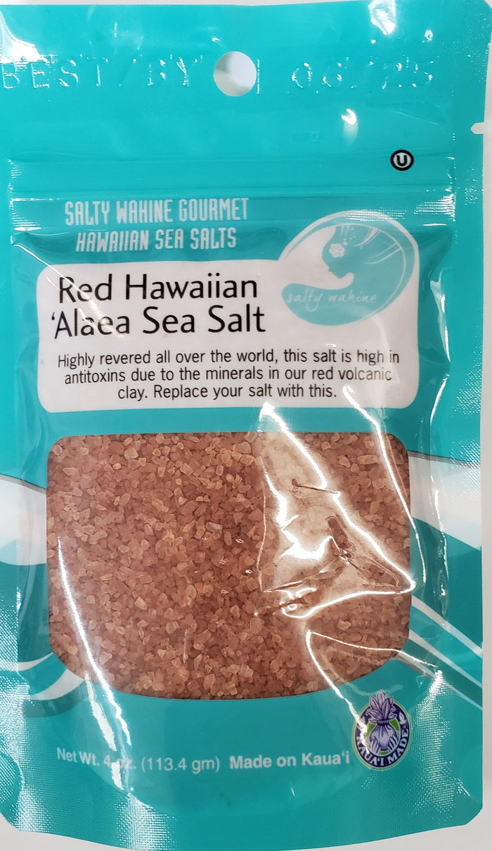 SALT RED HAWAIIAN ALAEA / 4 OZ POLYBAG