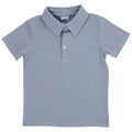 Sammy Polo - Blue Stripe Knit