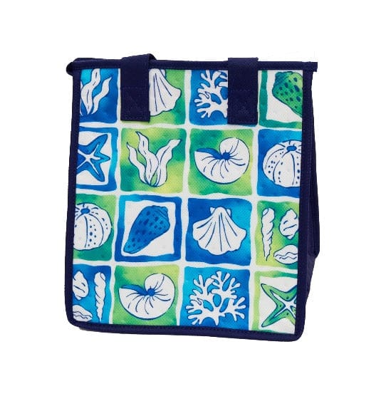Sea Stars Blue Petite Hawaiian Insulated Hot/Cold Reusable Bag