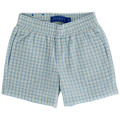 Seaside Pull on Short - Laurel Seersucker