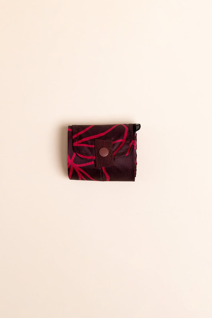 Shimo Origami Bag Medium - Chocolate Magenta Kalo