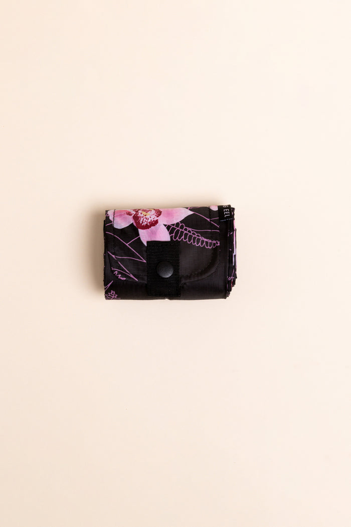 Shimo Origami Bag Medium - Shadow Cymbidium