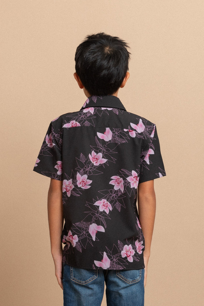 Shirt Liam - Onyx Cymbidium