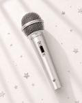 PREORDER! Silver Pop Star Microphone product_type - Bailey's Blossoms