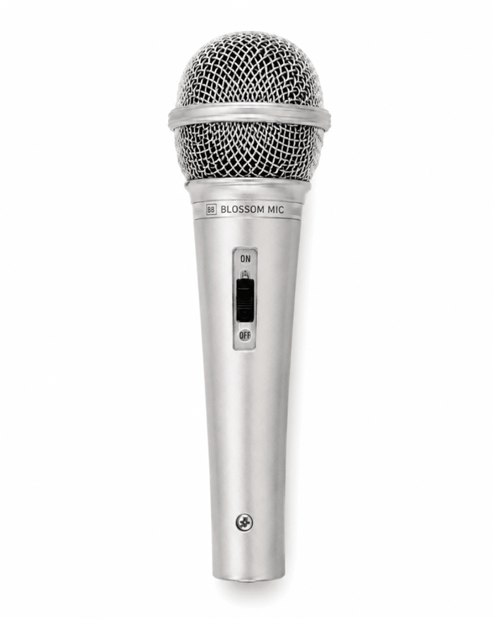 PREORDER! Silver Pop Star Microphone product_type - Bailey's Blossoms
