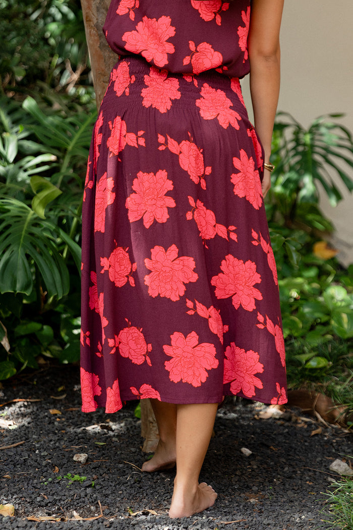 Skirt Lana - Ruby Peony
