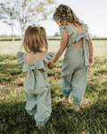 Sloane Bow-Back Jumpsuit - Soft Eucalyptus product_type - Bailey's Blossoms