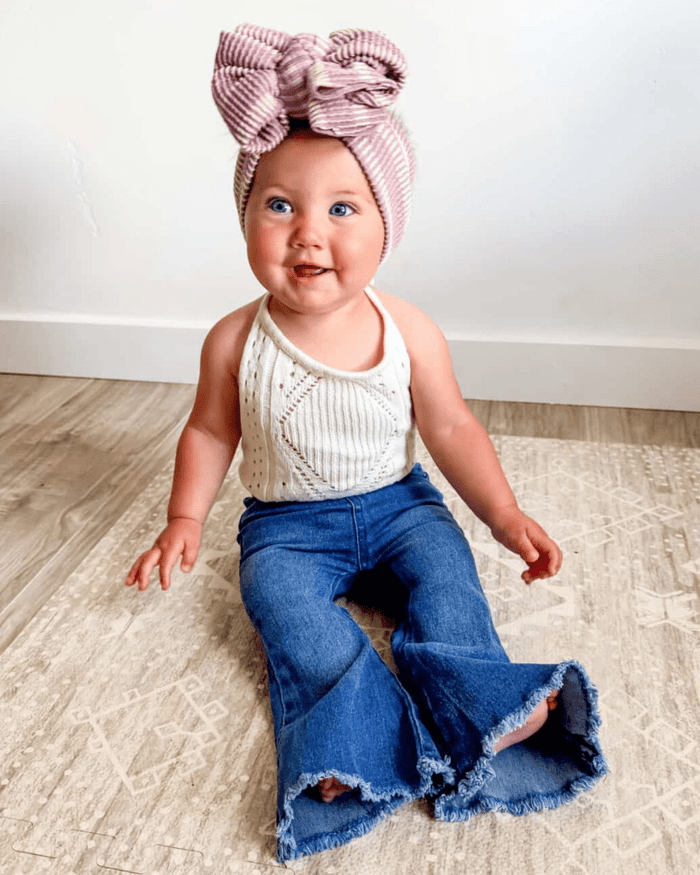Sophie Denim Bell Bottoms - Dark Wash product_type - Bailey's Blossoms