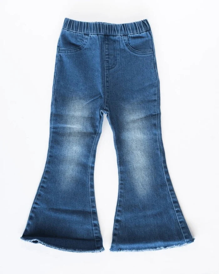 Sophie Denim Bell Bottoms - Dark Wash #product_type - Bailey's Blossoms