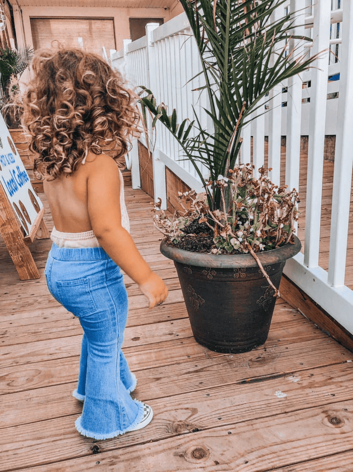 Sophie Denim Bell Bottoms - Light Wash product_type - Bailey's Blossoms