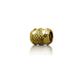 Sterling Silver Hawaiian Gold Pineapple Bead