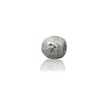 Sterling Silver Hawaiian Rhodium Plumeria Bead