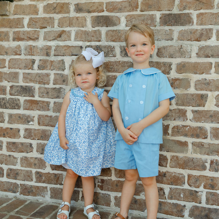 Summer Blue - Dressy Short Set