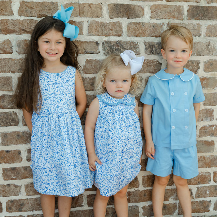 Summer Blue - Dressy Short Set