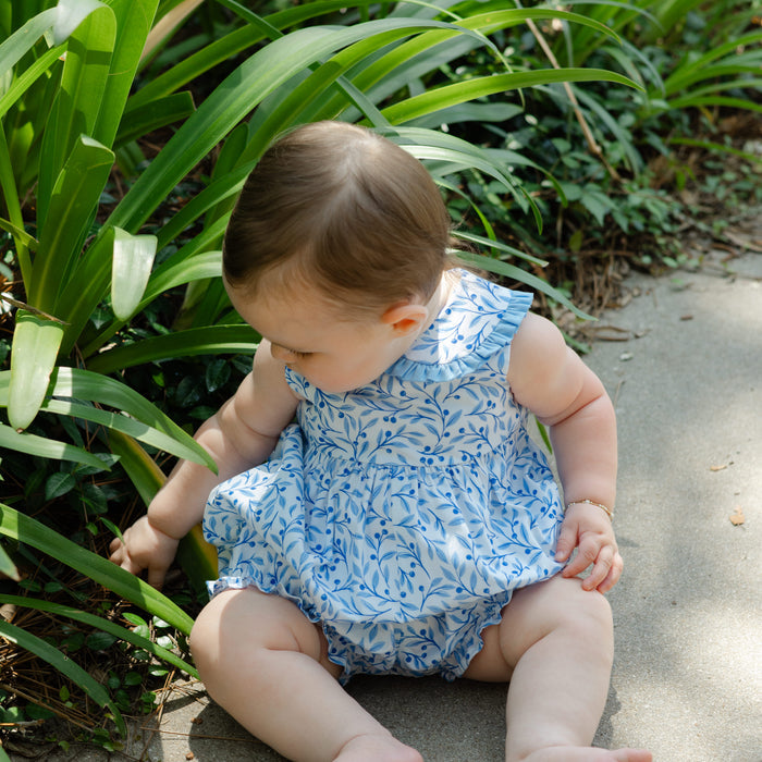 Summer Breeze Floral - Romper Short