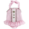 Summer Slice - Girls One Piece Swimsuit with Ruffle