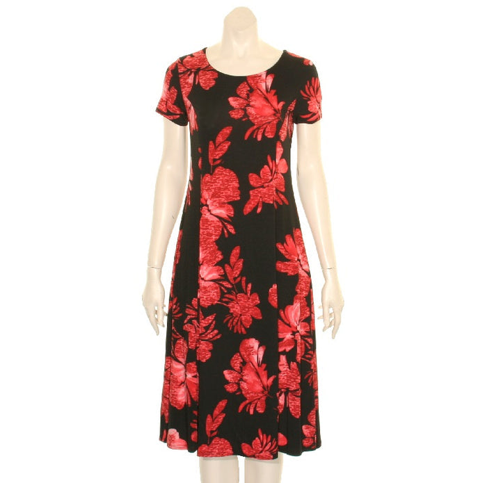 Summer's Fashion Round Neck Mid-Length Dress