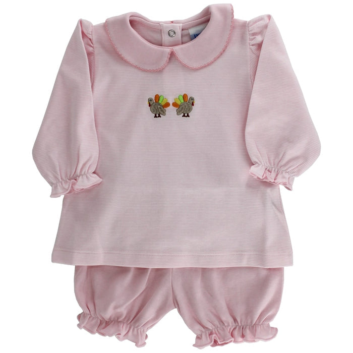 Turkey Trot - Girls Bloomer Set