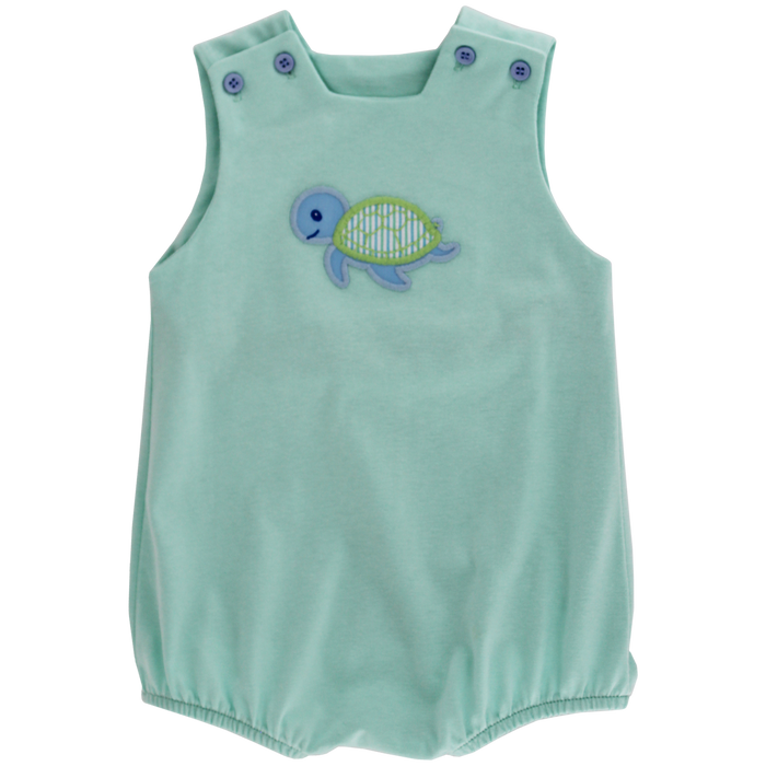 Turtle Tides - Boys Knit Infant Bubble