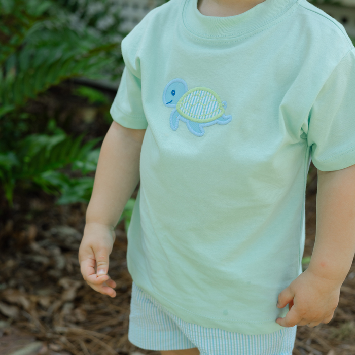 Turtle Tides - Boys Short Set
