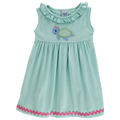 Turtle Tides - Knit Empire Dress