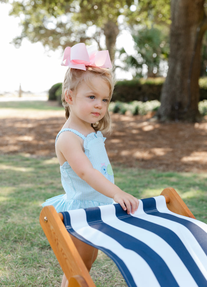 Turtle Tides - One Piece Swimsuit with Ruffle
