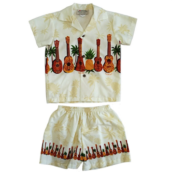 Ukulele Boy's Cabana Set